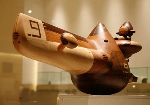 Takeji wooden robots