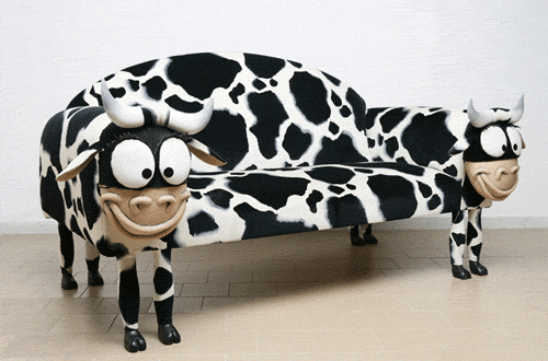 Cow sofa